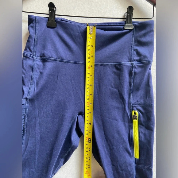 Fabletics Motion365 blue high waist  leggings Sz M - Picture 9 of 9